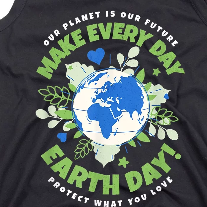 Earth Day Environmental Awareness Tank Top