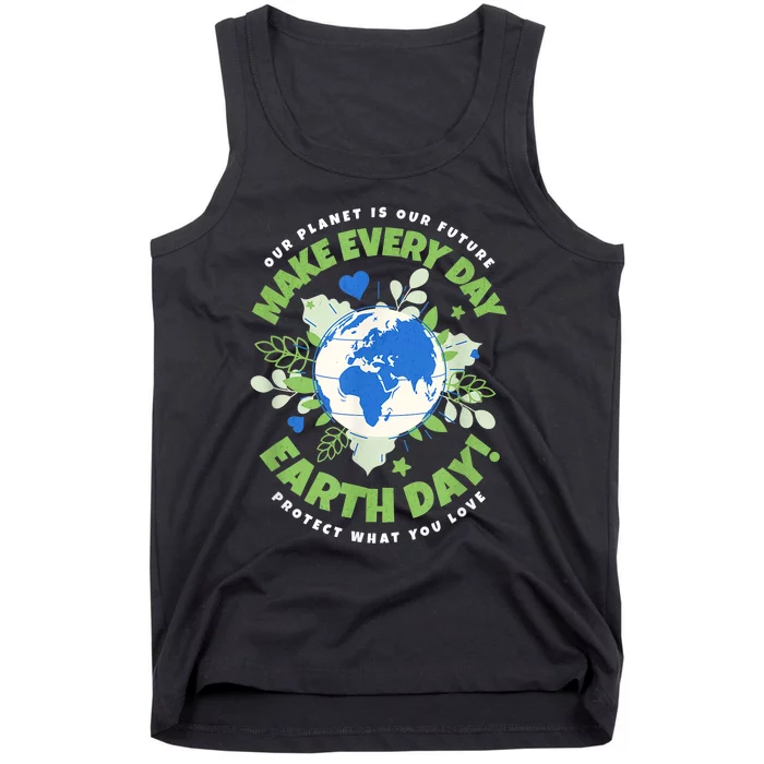 Earth Day Environmental Awareness Tank Top