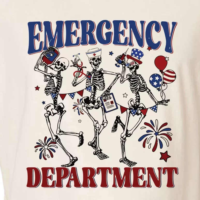 Emergency Department Garment-Dyed Women's Muscle Tee