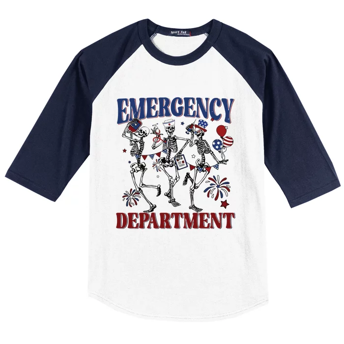 Emergency Department Baseball Sleeve Shirt