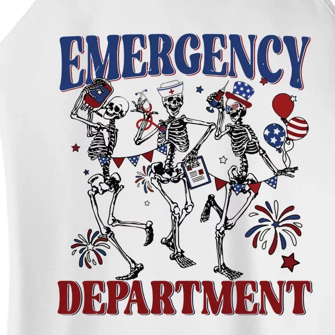 Emergency Department Women’s Perfect Tri Rocker Tank