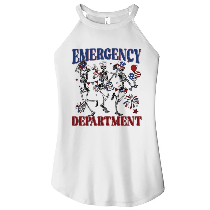 Emergency Department Women’s Perfect Tri Rocker Tank