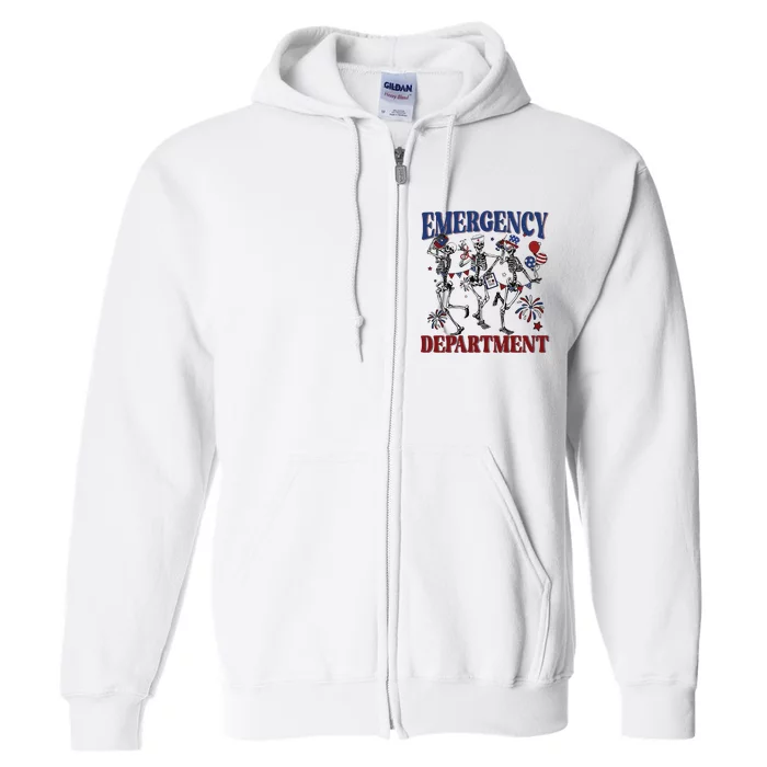 Emergency Department Full Zip Hoodie