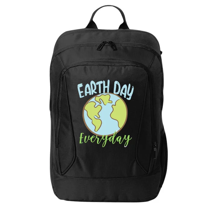 Earth Day Everyday Protect Our Planet Save Mother Earth Cool Gift City Backpack