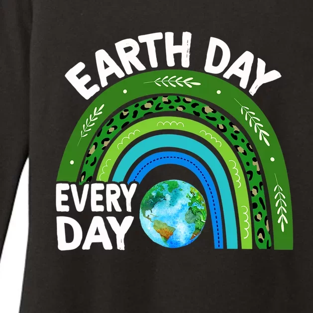 Earth Day Every Day Rainbow Earth Day Womens CVC Long Sleeve Shirt