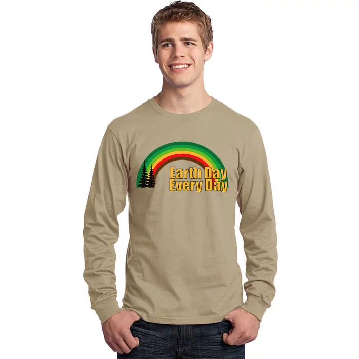 Earth Day Everyday Green Rainbow Earth Day Tall Long Sleeve T-Shirt