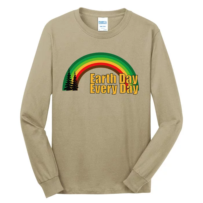 Earth Day Everyday Green Rainbow Earth Day Tall Long Sleeve T-Shirt