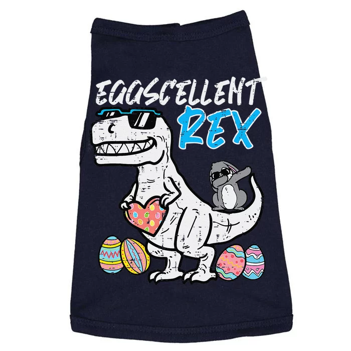 Easter Dino Eggcellent Bunny Dab Cute Trex Doggie Tank