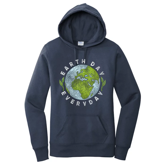 Earth Day Everyday Earth Day Women's Pullover Hoodie