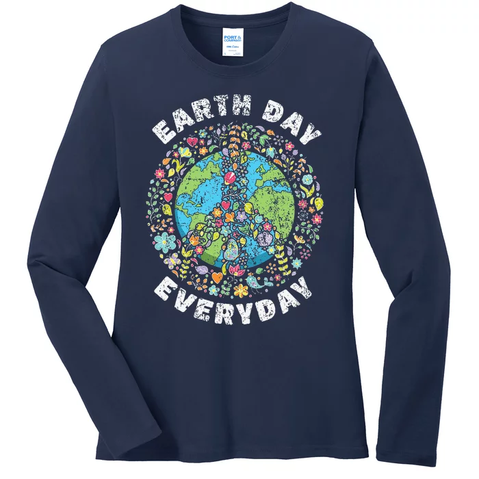 Earth Day Everyday Earth Day Ladies Long Sleeve Shirt