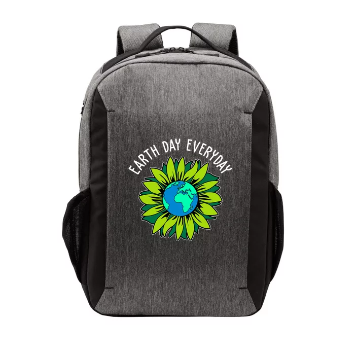 Earth Day Everyday Flower Globe Vector Backpack