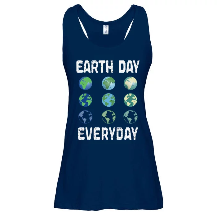 Earth Day Everyday Planet Anniversary Earth Day Ladies Essential Flowy Tank