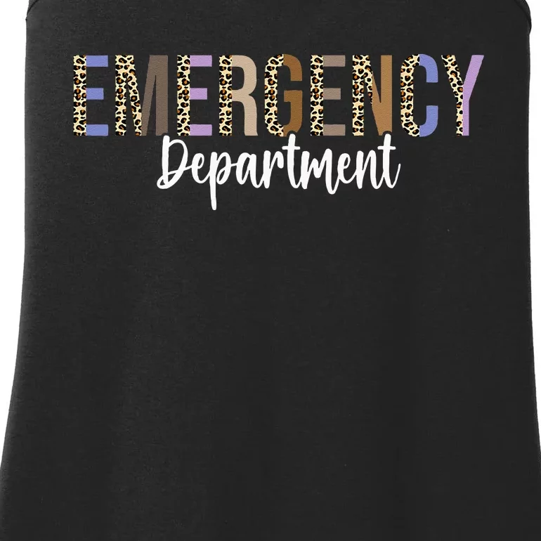 Emergency Department Emergency Room Healthcare Nursing Ladies Essential Tank