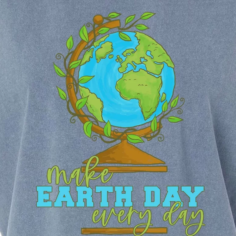 Earth Day Every Day Environtal Awareness Climate Change Gift Garment-Dyed Women's Muscle Tee