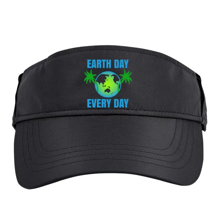 Earth Day Every Day Adult Drive Performance Visor