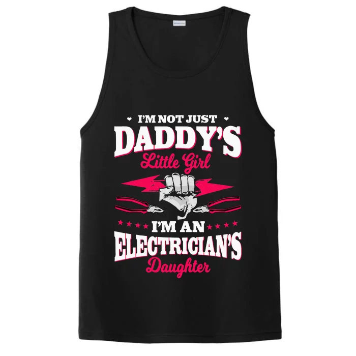 Electrician Dad Electrical Repairman Electronics Technician Performance Tank