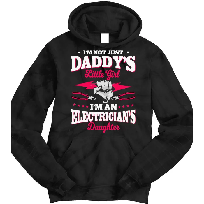 Electrician Dad Electrical Repairman Electronics Technician Tie Dye Hoodie