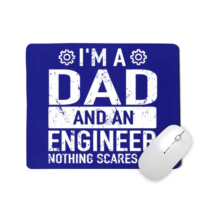 Engineer Daddy Engineering Engineers Engineer Dad Cool Gift Mousepad