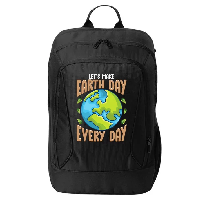 Earth Day Every Day Everday Climate Change Environ Tal City Backpack