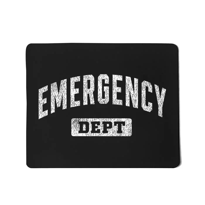 Emergency Department Er Doctor Physician Nurse Mousepad