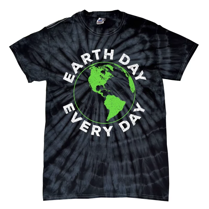 Earth Day Every Day Earth Day 2024 Tie-Dye T-Shirt