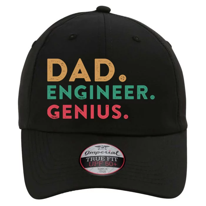 Engineering Dad Engineer Dads Dad Engineer Genius Gift The Original Performance Cap