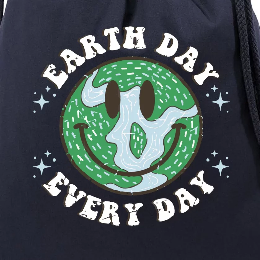 Earth Day Everyday Protect Our Planet Save Mother Earth Cool Gift Drawstring Bag