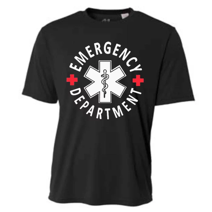 Emergency Department Emergency Room Healthcare Nursing Nurse Cooling Performance Crew T-Shirt