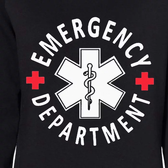 Emergency Department Emergency Room Healthcare Nursing Nurse Womens California Wash Sweatshirt