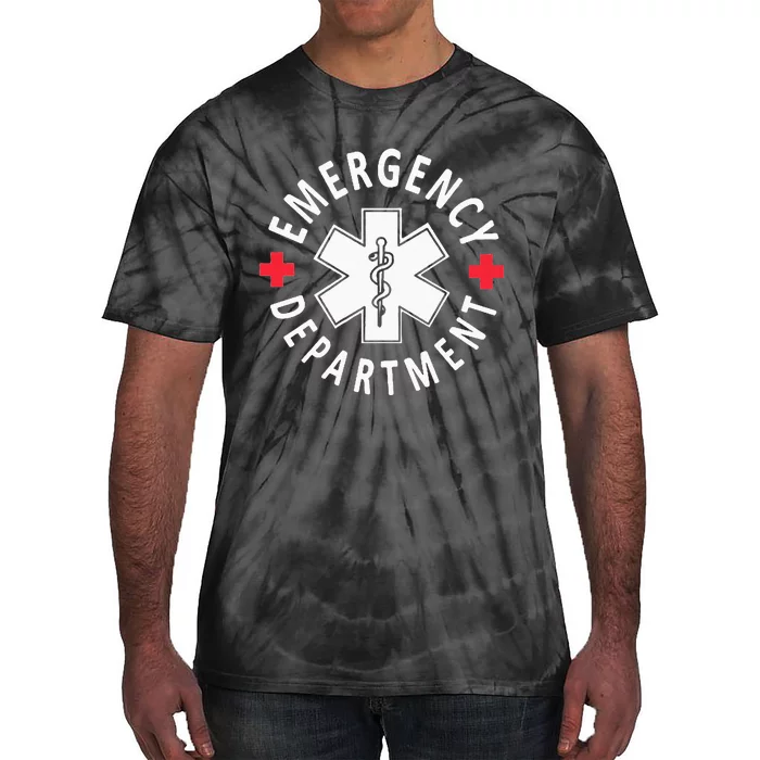 Emergency Department Emergency Room Healthcare Nursing Nurse Tie-Dye T-Shirt