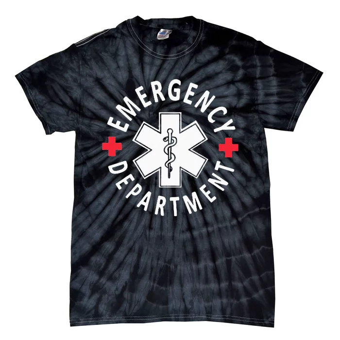 Emergency Department Emergency Room Healthcare Nursing Nurse Tie-Dye T-Shirt