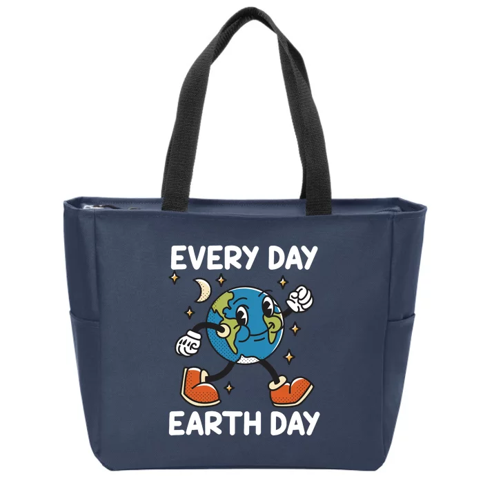 Every Day Earth Day Zip Tote Bag