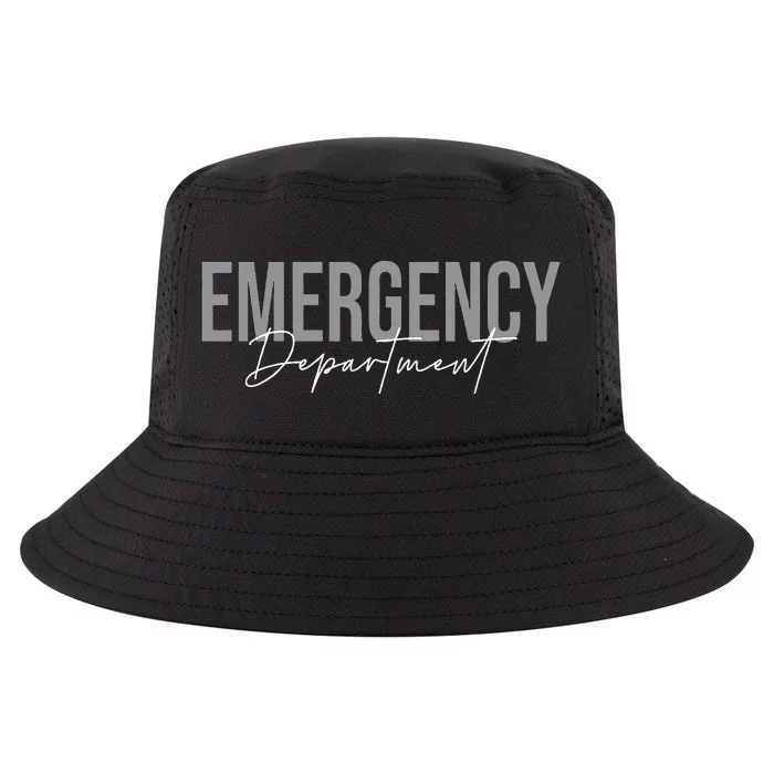 Emergency Department Emergency Room Healthcare Nursing Cool Comfort Performance Bucket Hat