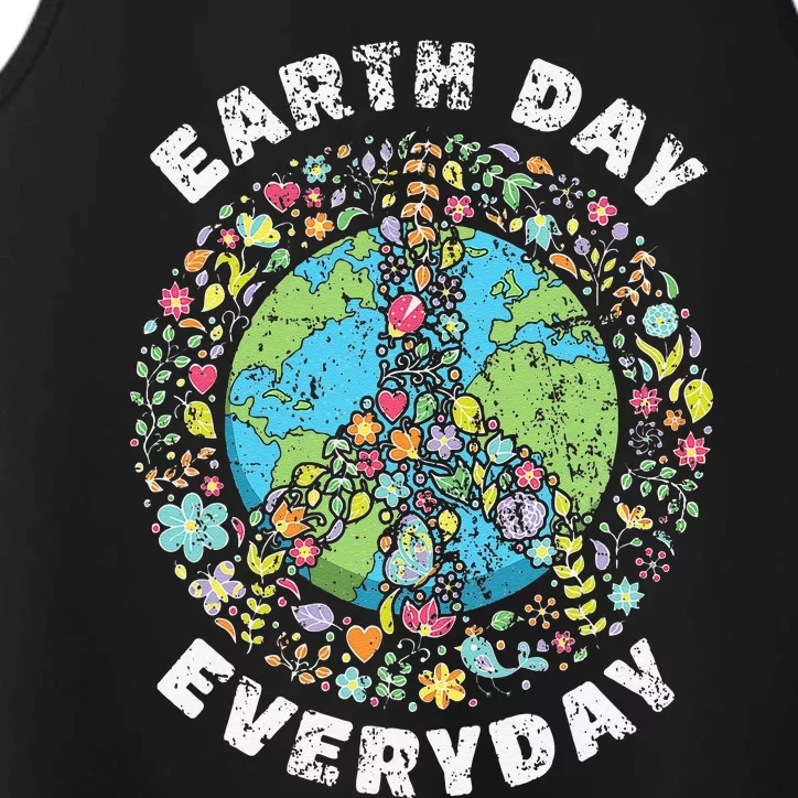 Earth Day Everyday Earth Day Copy Performance Tank