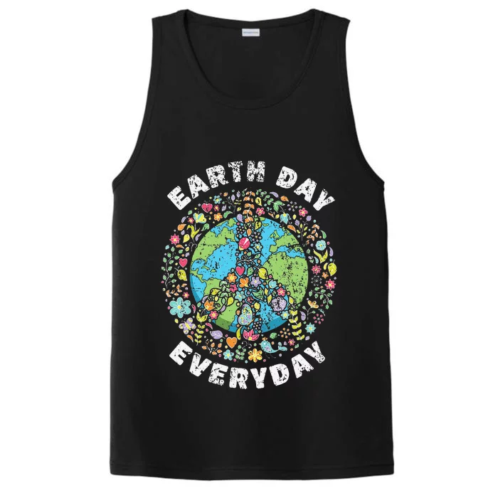 Earth Day Everyday Earth Day Copy Performance Tank