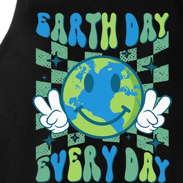 Earth Day Everyday Earth Day 2024 Ladies Tri-Blend Wicking Tank