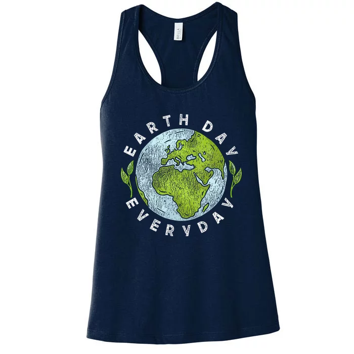 Earth Day Everyday Earth Day Women's Racerback Tank