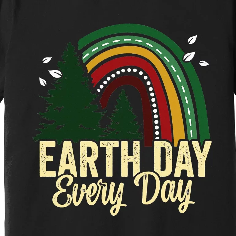 Earth Day Everyday Awareness Planet Animal Premium T-Shirt