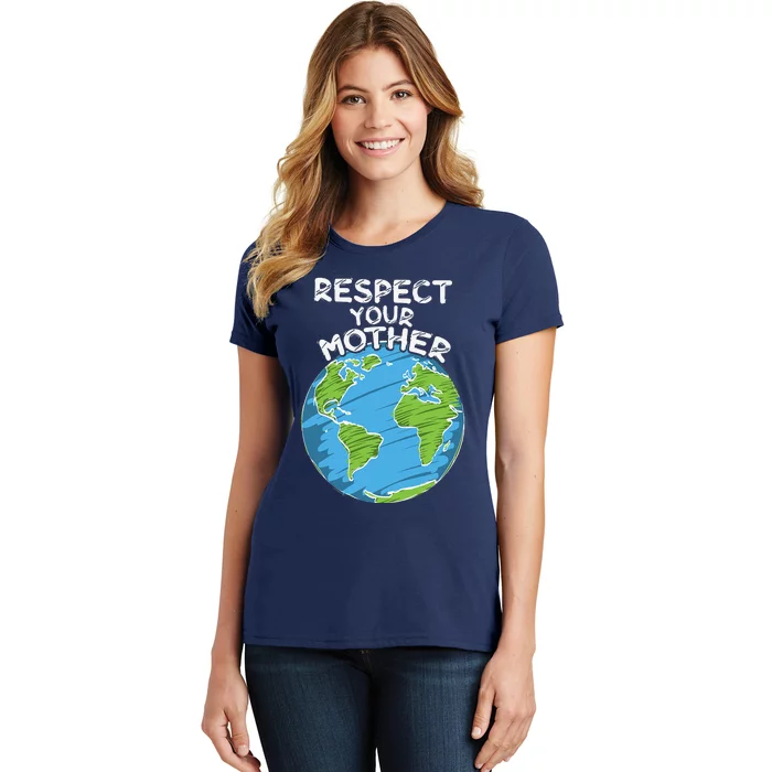 Earth Day Everyday Respect Your Mother Women's T-Shirt