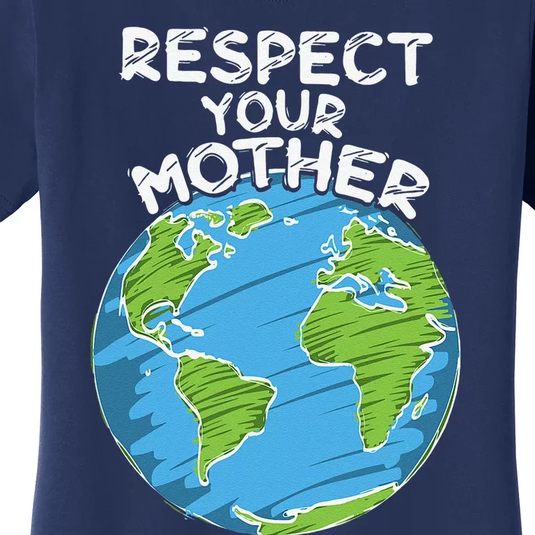 Earth Day Everyday Respect Your Mother Women's T-Shirt