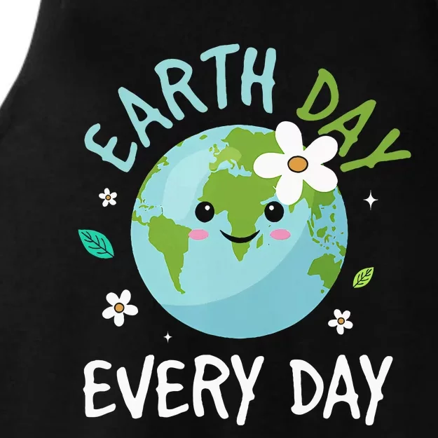 Earth Day Everyday Environment Earth Day 2024 Ladies Tri-Blend Wicking Tank