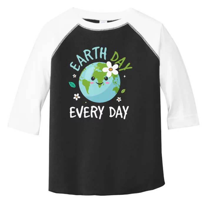 Earth Day Everyday Environment Earth Day 2024 Toddler Fine Jersey T-Shirt