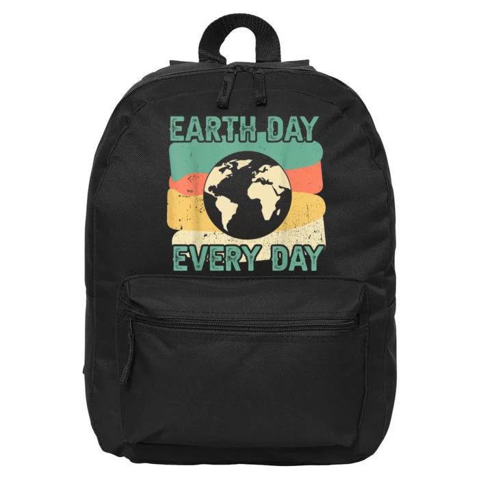 Earth Day Every Day 16 in Basic Backpack