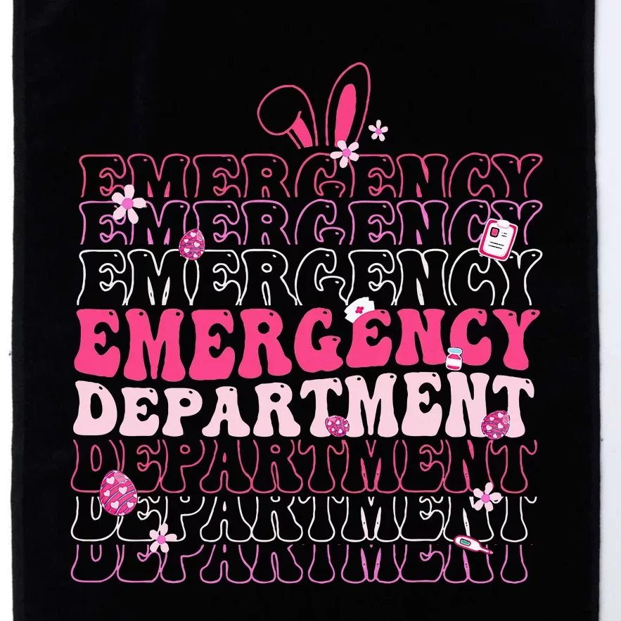 Emergency Department Er Nurse Bunny Platinum Collection Golf Towel