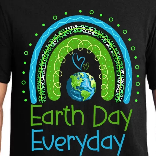 Earth Day Everyday Rainbow Design Earth Day Pajama Set