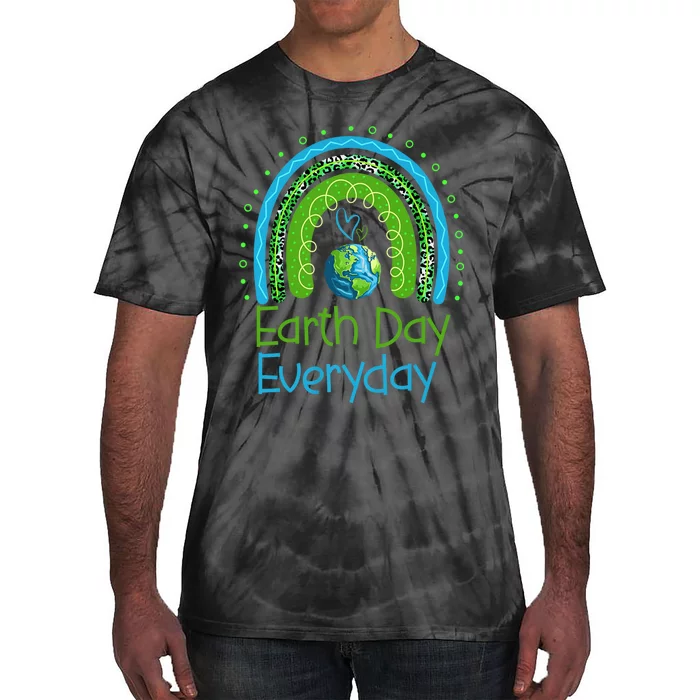 Earth Day Everyday Rainbow Design Earth Day Tie-Dye T-Shirt