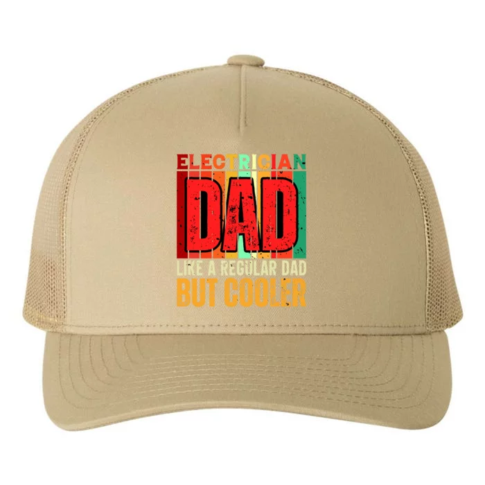 Electrician Dad Yupoong Adult 5-Panel Trucker Hat