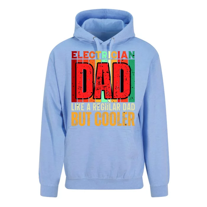 Electrician Dad Unisex Surf Hoodie