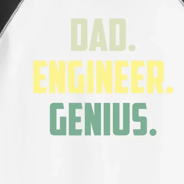 Engineering Dad Engineer Husbands Dad Engineer Genius Gift Toddler Fine Jersey T-Shirt