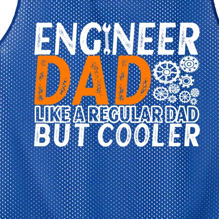 Engineer Dad Engineering Engineers Gift Mesh Reversible Basketball Jersey Tank